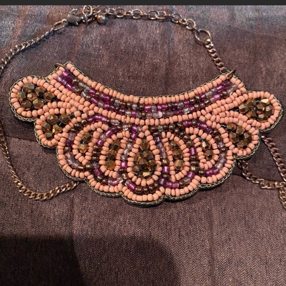 Beautiful Beaded Necklace - Picture 1 of 6